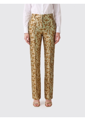DES PHEMMES Abstract Jacquard Straight-Leg Trousers
