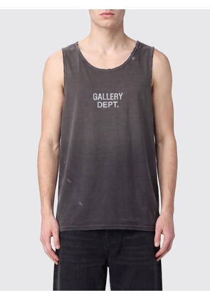 GALLERY DEPT. U-Neck Printed Logo Cotton Tank Top