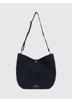 A. P.C. Shoulder Bag Men color Indigo