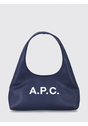 A. P.C. Handbag Woman color Blue