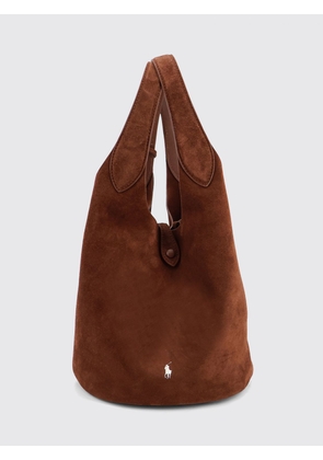 POLO RALPH LAUREN Shoulder Bag Woman color Coffee