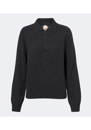 Jardin des Orangers Wool and cashmere polo sweater