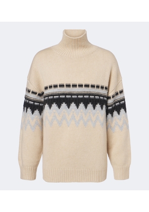 Jardin des Orangers Fair Isle cashmere sweater