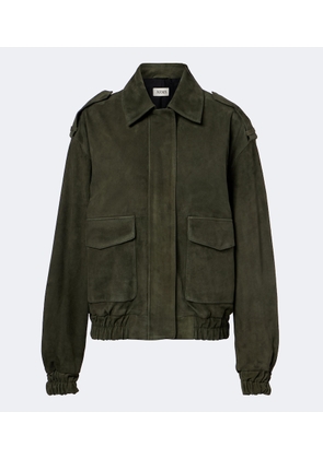Arma Halti suede blouson jacket