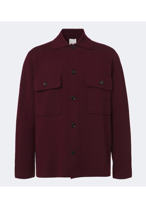 Allude Wool and cashmere overshirt