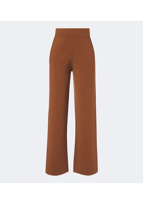 Max Mara Wool-blend wide-leg pants