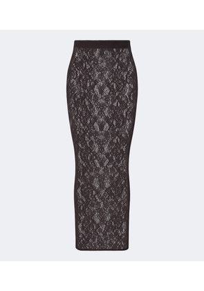 Wolford Infiinite sheer lace maxi skirt