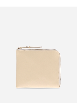 Classic Line Zip-Around Wallet Off White