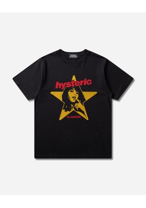 Men s Hysteric Star T-Shirt Black