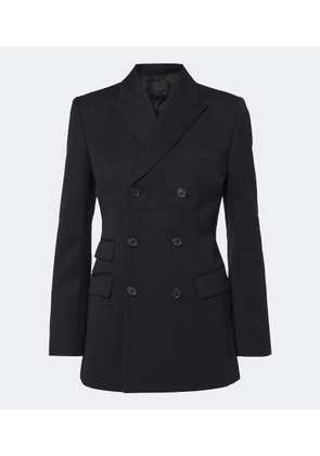 Nili Lotan Noah double-breasted virgin wool blazer