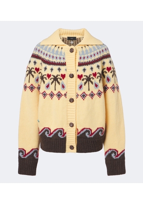 Alanui Sweet Winter virgin wool cardigan