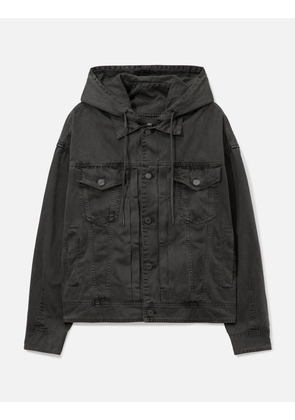 Garment-Dyed Denim Jacket