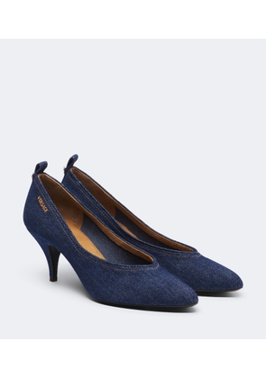 Versace Tina denim pumps