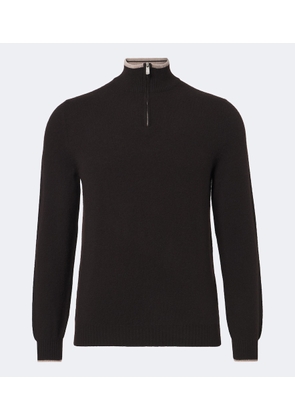 Fedeli Cashmere half-zip sweater