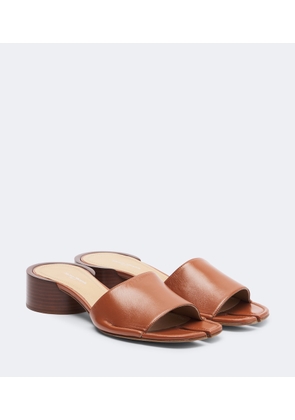 Maison Margiela Tabi leather sandals