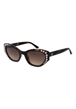 Marciano by Guess Brown Plastic Sunglasses