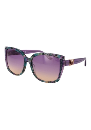Marciano by Guess Purple Acetate Sunglasses