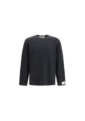 Golden Goose Gray Wool Oves Aries Sweatshirt - M
