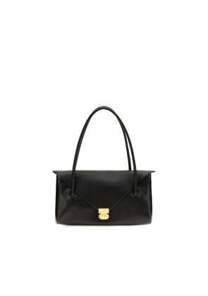 Marni Black Calf Leather Bos Taurus Shoulder Bag