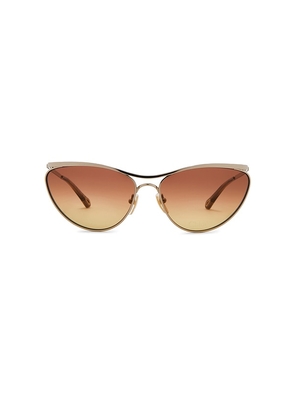 Chloe Cat Eye Sunglasses in Orange.
