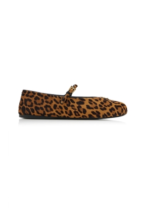 Prada Ballerina Leather Flats - Moda Operandi