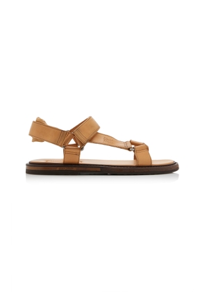 Miu Miu Slingback Leather Sandals  - Moda Operandi