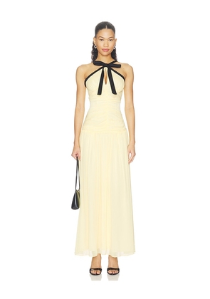 ELLIATT x REVOLVE Freya Maxi Dress in Yellow. Size S. Also in XS, M, L, XL.