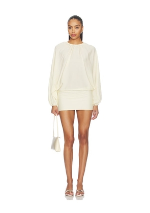 BUCI Mlini Dress in Cream. Size XS. Also in S, M, L.