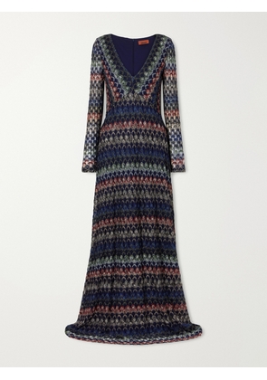 Missoni - Embellished Crochet-knit Midi Dress - Multi - IT36,IT38,IT40,IT42,IT44,IT46,IT48