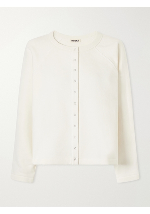 B SIDES - Cotton-jersey Cardigan - Neutrals - x small,small,medium,large