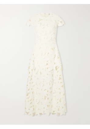 SIMKHAI - Broderie Anglaise Crepe Gown - Neutrals - US2,US4,US6,US8,US10
