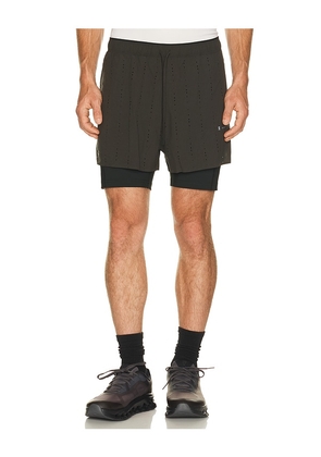 On x PAF Zero 2-In-1 Shorts Paf in Black. Size S. Also in M, L, XL/1X.