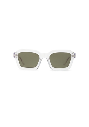 Le Specs Impossible Sunglasses in White.