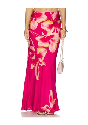 ROCOCO SAND Maxi Skirt in Red. Size S. Also in XXS, XS, M, L, XL, XXL.