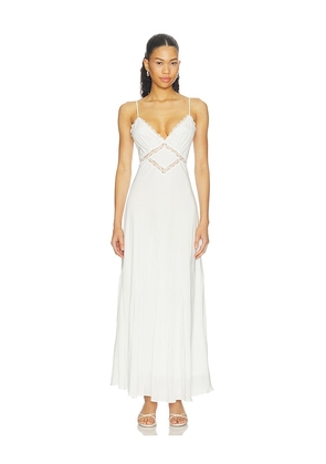 Tularosa Clara Dress in Cream. Size XXS. Also in XS, S, M, L, XL.