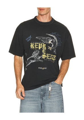 REPRESENT Enemy Tee in Black. Size S. Also in M, L, XL/1X.