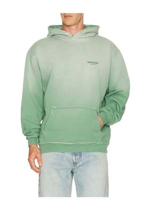 REPRESENT Owners Club Hoodie in Blue. Size S. Also in M, L, XL/1X.