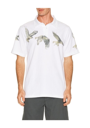 Students Golf Mapleton Short Sleeve Polo Shirt in White. Size S. Also in M, L, XL/1X.