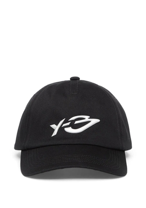 Y-3 logo-embroidered baseball cap - Black