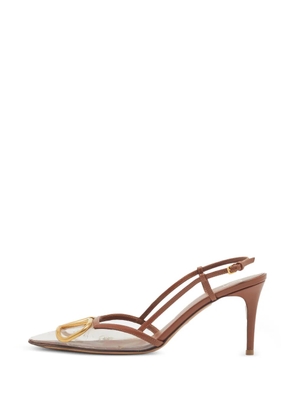 Valentino Garavani Pre-Owned VLogo slingback pumps - White