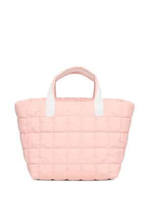 VeeCollective x The Vineta Hotel Porter Weekender quilted tote bag - Pink