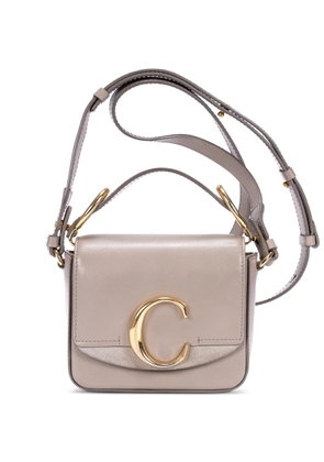 Chloé Pre-Owned Mini C shoulder bag - Grey