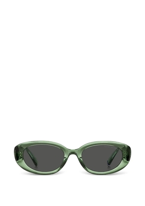 Tommy Hilfiger oval-frame sunglasses - Green