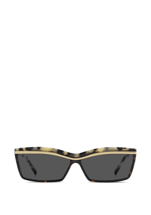 Missoni Missoni Seasonal rectangle-frame sunglasses - Neutrals