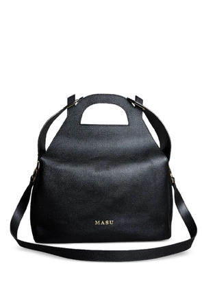 MASU leather shoulder bag - Black