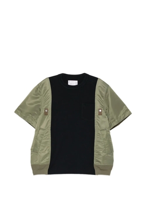 sacai docking T-shirt - Blue