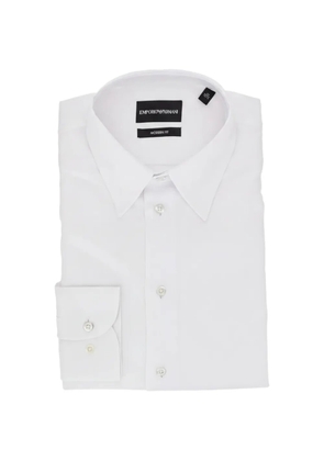 Emporio Armani Modern Fit long-sleeve shirt - White