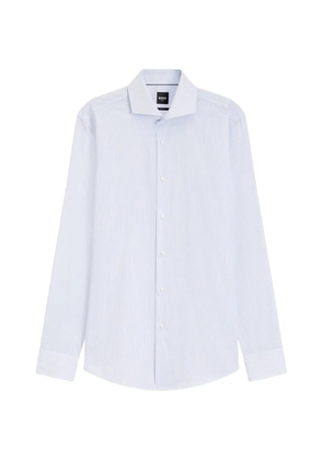 BOSS stripe-pattern shirt - White