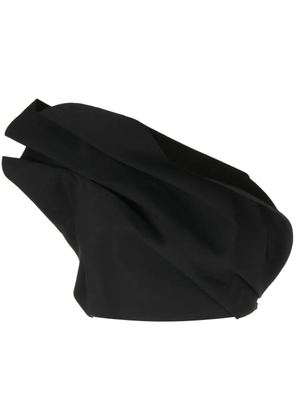 Rachel Gilbert Aurora gathered crop top - Black