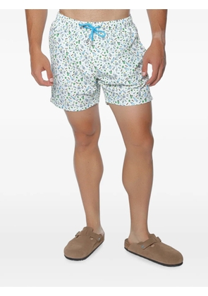 MC2 Saint Barth Lighting Micro Fantasy swim shorts - White